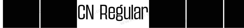 荣耀CN Regular字体转换 荣耀CN Regular字体转换